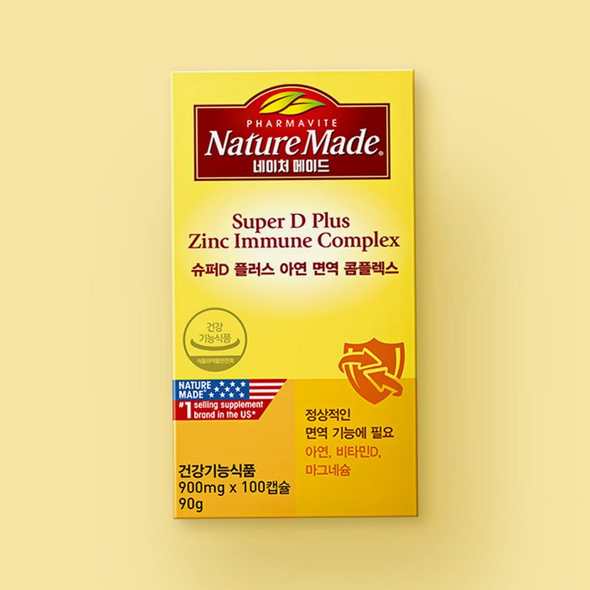 네이처메이드 슈퍼 비타민D 콤플렉스 100캡슐, 1개