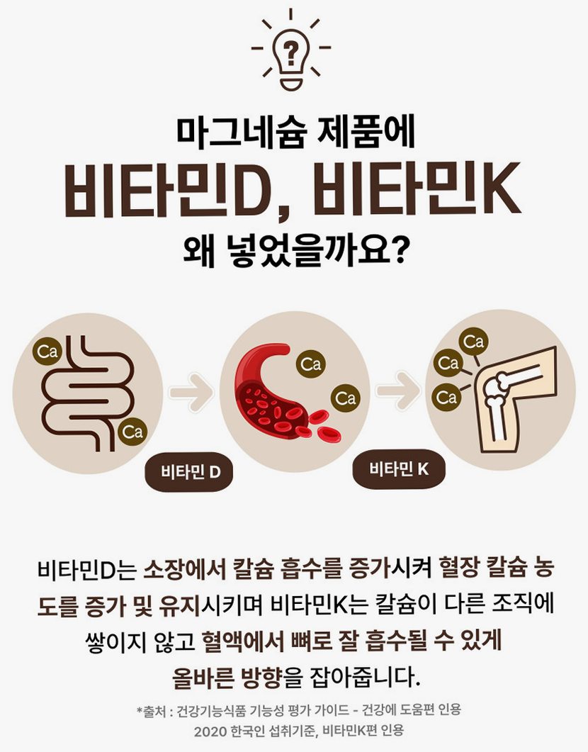 [약사개발] 근육이 편해지는 마그네슘 릴렉스마그콰트로 젖산마그네슘 유기염 마그네슘효능 60정, 1개
